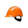Hard Hat, Uvicator, Ratchet, Non vented, Dielectric 1000V, Leather Sweatband, Orange, G3001MUV100V-OR, 20 ea/Case